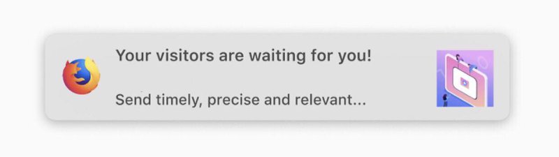 Mac Firefox notifications