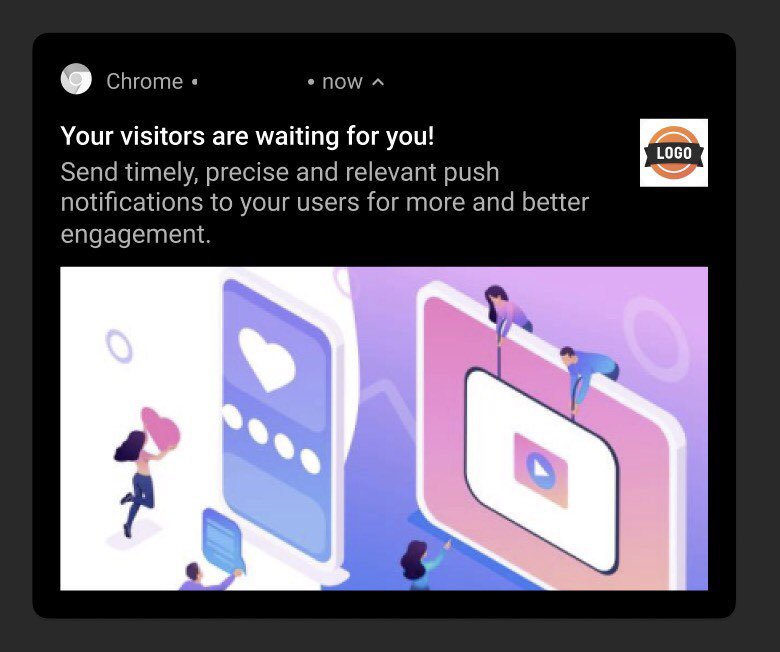 android chrome notification